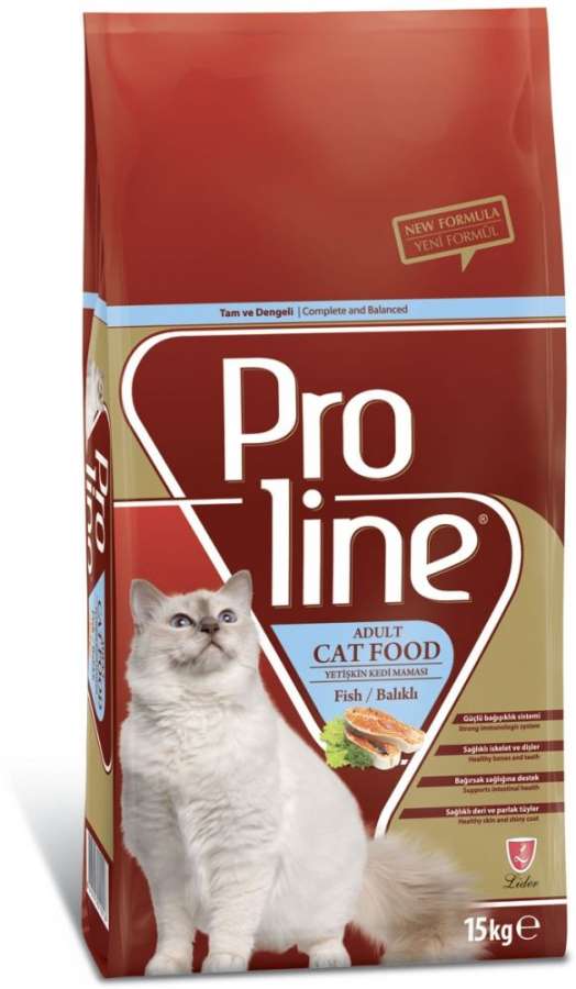 ProLine Balıklı Yetişkin Kedi Maması 15 Kg Kedi Kuru Mamaları ProLine