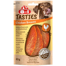 8in1 - 8in1 Tasties Chicken Breast Tavuk Göğsü Köpek Ödülü 85 Gr
