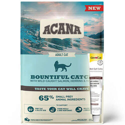 Acana - Acana Bountiful Catch Deri ve Tüy Sağlığı Kedi Maması 4,5 Kg + GimCat Malt Soft 20 Gr