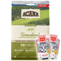 Acana - Acana Grasslands Adult Dry Cat Food 1,8 Kg.