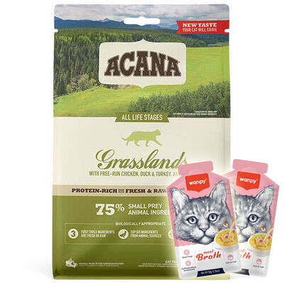 Acana Grasslands Adult Dry Cat Food 1,8 Kg.