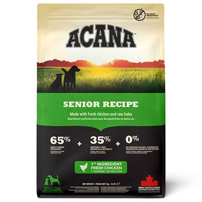 Acana Heritage Senior Dry Dog Food 2 Kg.