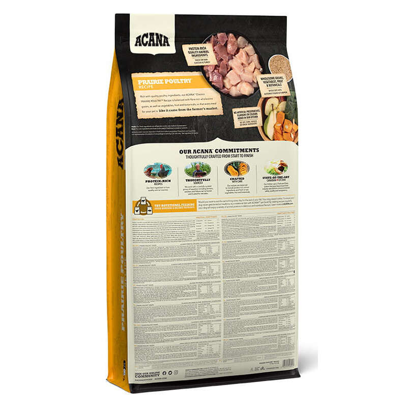 Acana poultry prairie outlet 17 kg