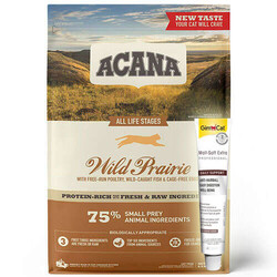 Acana - Acana Wild Prairie Tahılsız Tavuklu Kedi Maması 4,5 Kg + Gimcat Malt Soft 20 Gr