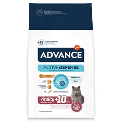 Advance - Advance +10 Sterilised Yaşlı Kısırlaştırılmış Kedi Maması 1,5 Kg