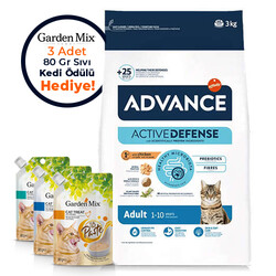 Advance - Advance Chicken and Rice Adult Dry Cat Food 3 Kg.