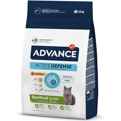 Advance - Advance Junior Kısırlaştırılmış Yavru Kedi Maması 10 Kg