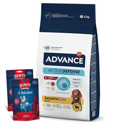 Advance - Advance Lamb Kuzu Etli Köpek Maması 12 Kg + 2 Adet Rinti Köpek Ödülü 60 Gr