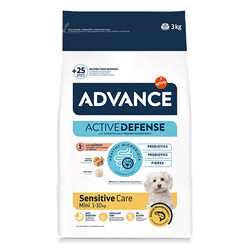 Advance Mini Sensitive Salmon Dry Dog Food 3 Kg. - Thumbnail