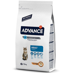 Advance - Advance Chicken and Rice Adult Dry Cat Food 1,5 Kg.