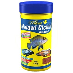 Ahm - AHM Malawi Cichlid Granulat Balık Yemi 100 ML