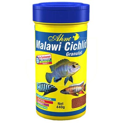 AHM Malawi Cichlid Granulat Balık Yemi 100 ML