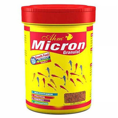 AHM Micron Granulat Yavru Balık Yemi 100 ML