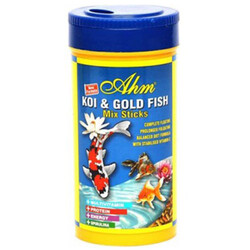 Ahm - AHM Pond Mix Sticks Koi ve Japon Balığı Yemi 1000 ML