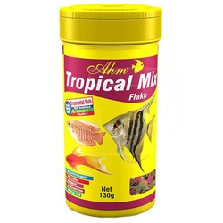 Ahm - AHM Tropical Mix Flake Balık Yemi 100 ML