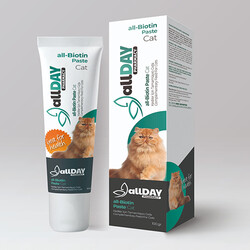 Allday - Allday All-Biotin Paste Deri Ve Tüy Bakımı İçin Kedi Macunu 100 Gr