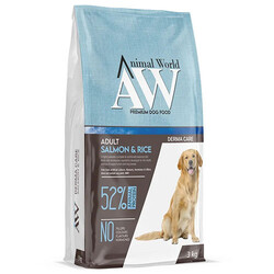 Animal World - Animal World Derma Care Somonlu Köpek Maması 3 Kg 