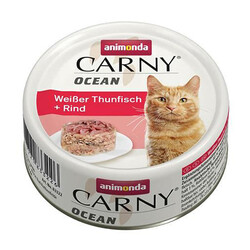 Animonda - Animonda Carny Ocean Tuna and Beef Wet Cat Food 80 Gr.