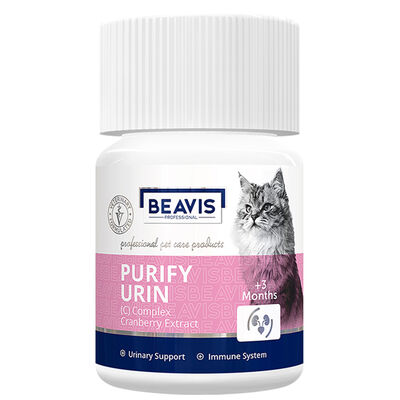 Beavis Purify Urin Cat C Vitamin Complex Kedi Tableti 12 Gr - 40 Tablet