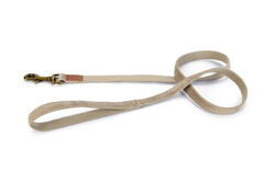 Beeztees - Beeztees DBL Köpek Gezdirme Kayışı, Velura, Gri, 120cm, 20mm
