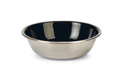 Beeztees - Beeztees Kedi Mama Su Kabı, Paslanmaz Çelik, Siyah, 13cm, 350ml
