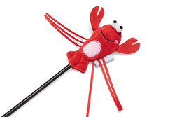 Beeztees Kedi Oltası, Oyuncaklı, Peluş, Kurdelalar, Çeşitli Renklerde, 40cm - Thumbnail