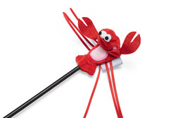 Beeztees Kedi Oltası, Oyuncaklı, Peluş, Kurdelalar, Çeşitli Renklerde, 40cm - Thumbnail
