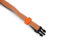 Beeztees Köpek Boyun Tasması, Açık Gri Turuncu, 20-30cm - Thumbnail