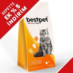 Bestpet - Bestpet Chicken Tavuk Etli Yetişkin Kedi Maması 15 Kg