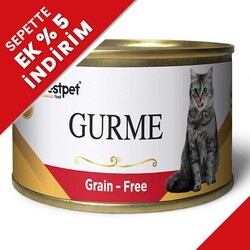 Bestpet - Bestpet Gold Gurme Beef Tahılsız Sığır Etli Kedi Konservesi 85 Gr