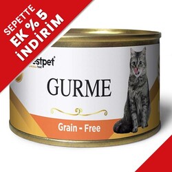 Bestpet - Bestpet Gold Gurme Chicken Tahılsız Tavuklu Kedi Konservesi 85 Gr