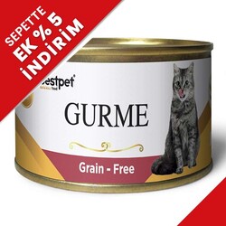 Bestpet - Bestpet Gold Gurme Lamb Tahılsız Kuzu Etli Kedi Konservesi 85 Gr