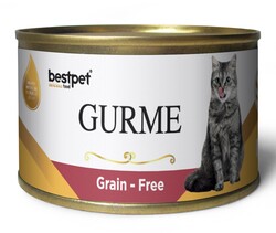 Bestpet - Bestpet Gold Gurme Lamb Tahılsız Kuzu Etli Kedi Konservesi 85 Gr