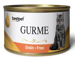 Bestpet - Bestpet Gold Gurme Salmon Tahılsız Somonlu Kedi Konservesi 85 Gr