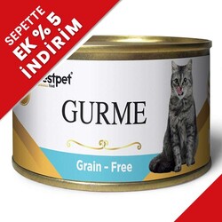 Bestpet - Bestpet Gold Gurme Jöle İçinde Ton Balıklı Ve Hamsili Tahılsız Kedi Konservesi 85 Gr