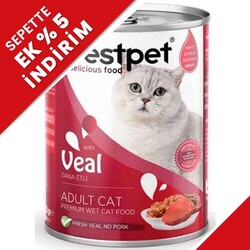 Bestpet - Bestpet Gravy Parça Dana Etli Kedi Konservesi 400 Gr