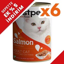 Bestpet - Bestpet Gravy Parça Somonlu Kedi Konservesi 400 Gr x 6 Adet