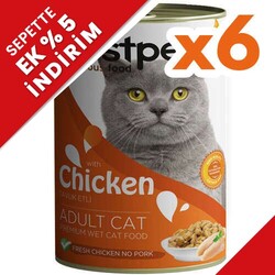 Bestpet - Bestpet Gravy Parça Tavuk Etli Kedi Konservesi 400 Gr x 6 Adet