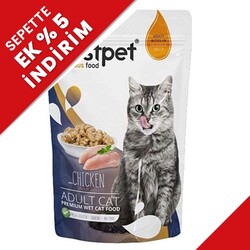 Bestpet - Bestpet Pouch Jelly Tavuk Etli Kedi Yaş Maması 85 Gr