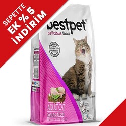 Bestpet - Bestpet Selection Chicken Tavuk Etli Yetişkin Kedi Maması 1 Kg