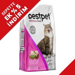 Bestpet - Bestpet Selection Chicken Tavuk Etli Yetişkin Kedi Maması 15 Kg