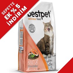 Bestpet - Bestpet Sterilised Somonlu Kısırlaştırılmış Kedi Maması 1 Kg