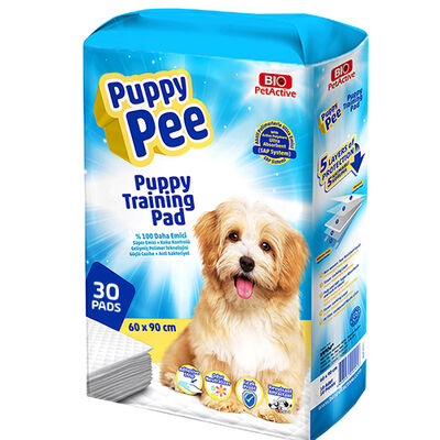 Bio Pet Active Puppy Pee Tuvalet Eğitim Çişi Pedi 60 x 90 Cm (30 Adet)