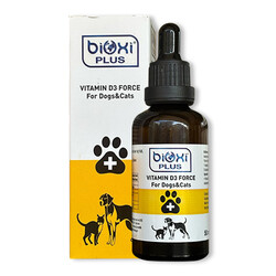 Bioxi Plus Vitamin D3 Force Kedi Ve Köpek Vitamini 50 ML - Thumbnail