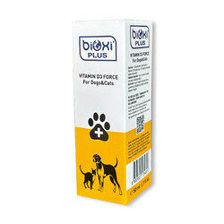 Bioxi Plus Vitamin D3 Force Kedi Ve Köpek Vitamini 50 ML - Thumbnail