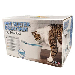 Pet Water Fountain 5099 Otomatik Su Pınarı 2,5 Lt - Antrasit - Thumbnail