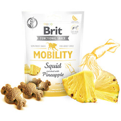 Brit Care - Brit Snack Mobility Kalamar ve Ananas Eklem Sağlığı Destekleyici Tahılsız Köpek Ödülü 150 Gr (1)