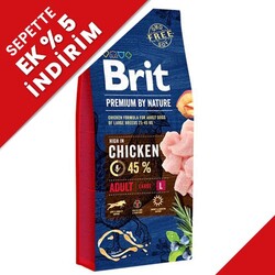 Brit Care - Brit Premium Large Tavuklu Büyük Irk Köpek Maması 15 Kg + 2 Adet Pro Choice Konserve 400 Gr