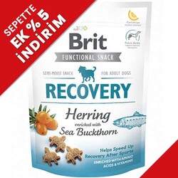 Brit Care - Brit Snack Recovery Ringa Balığı Deniz Topalağı Toparlayıcı Tahılsız Köpek Ödülü 150 Gr