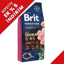 Brit Care - Brit Premium Puppy Large Tavuklu Büyük Irk Yavru Köpek Maması 15 Kg + 2 Adet Pro Choice Konserve 400 Gr